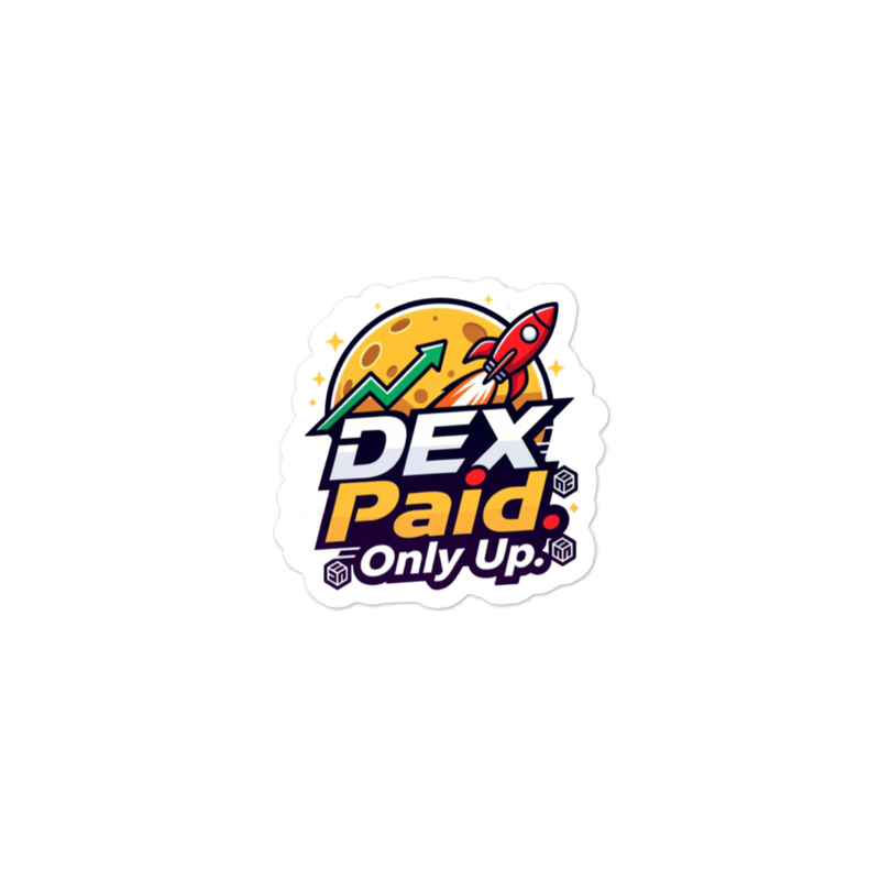 DEX Paid -Kiss-cut vinyl decals