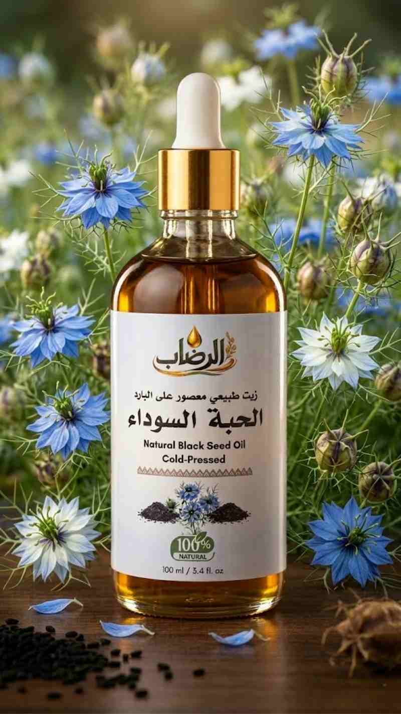زيت الحبة السوداء طبيعي