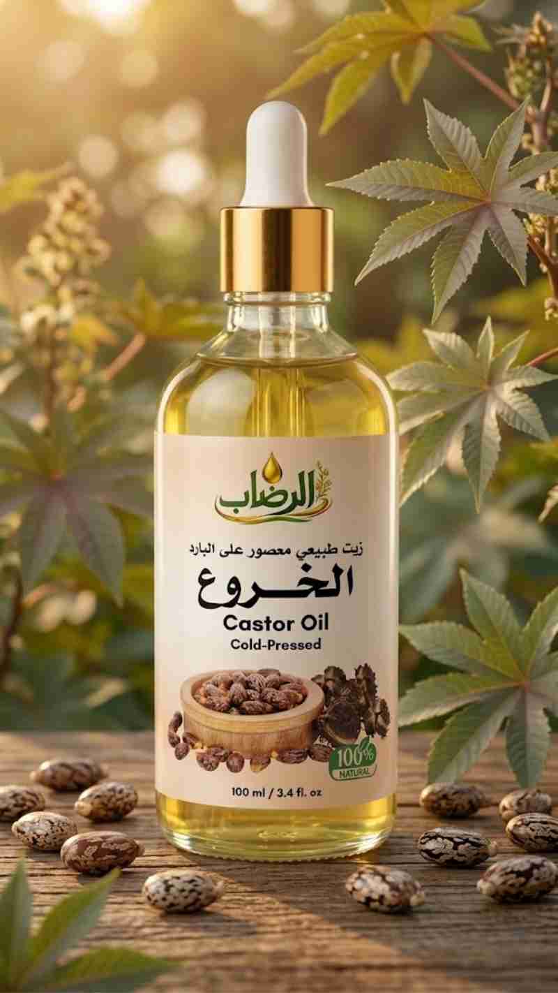 زيت الخروع الطبيعي