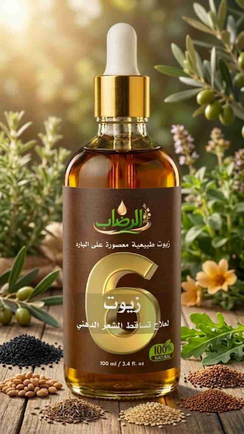 تركيبة ستة زيوت طبيعية