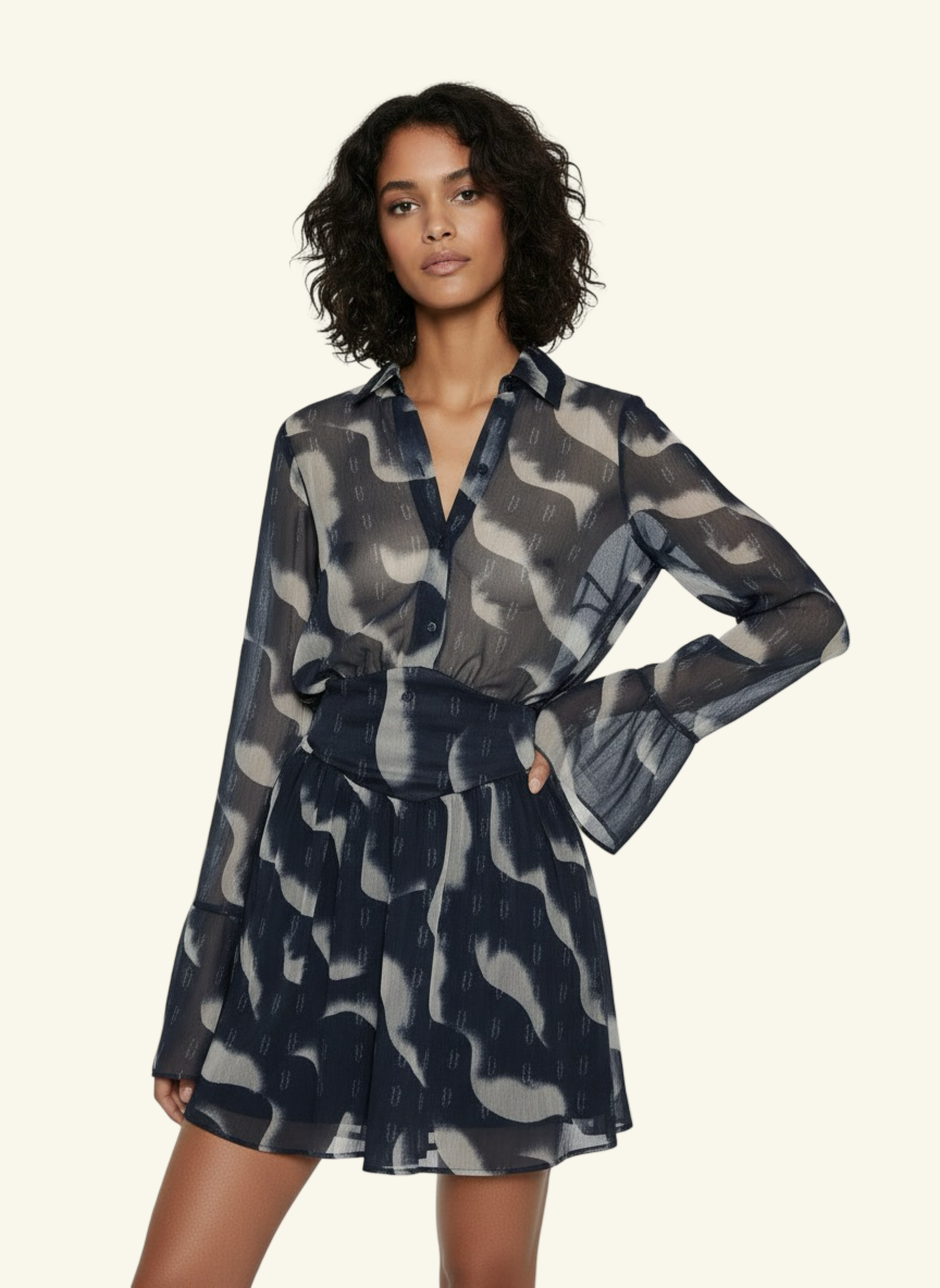   Vestido Flow — Estampa Exclusiva