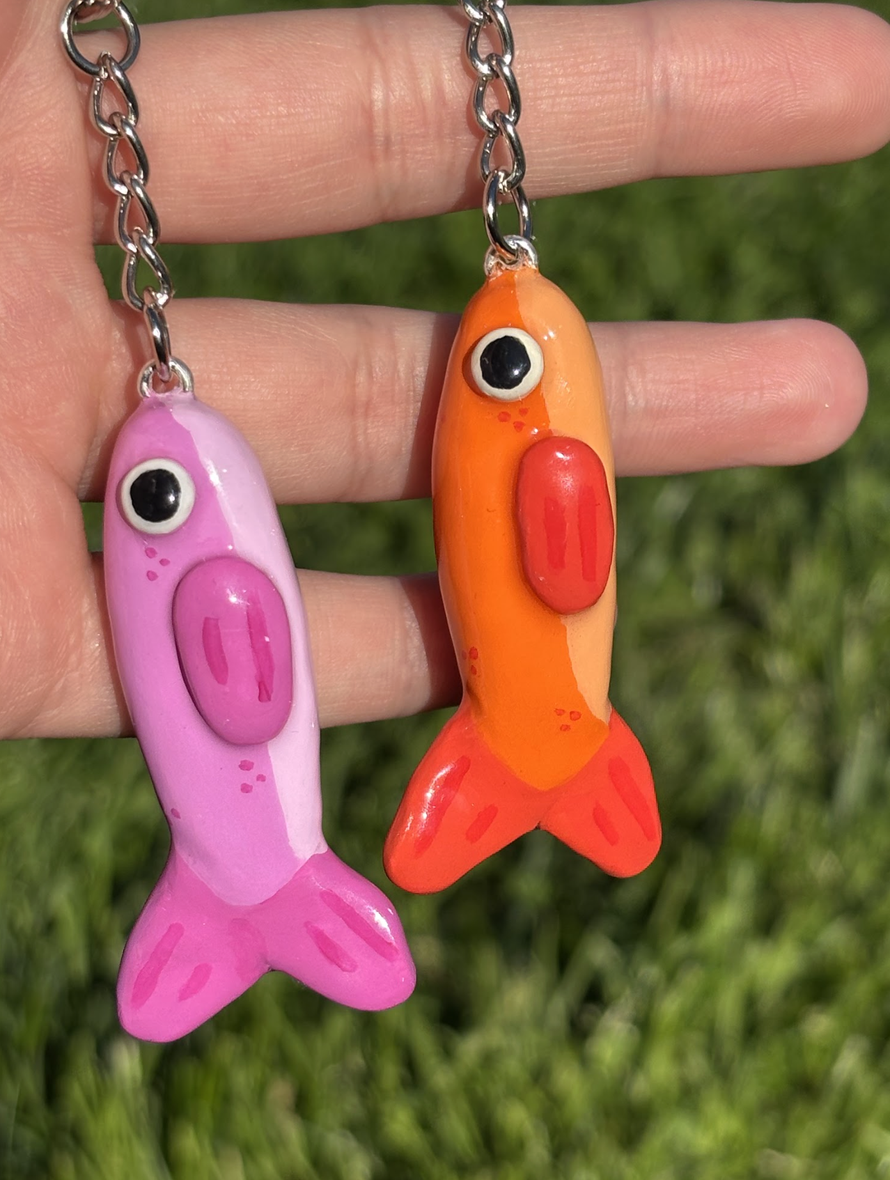 Orange & Pink Fish