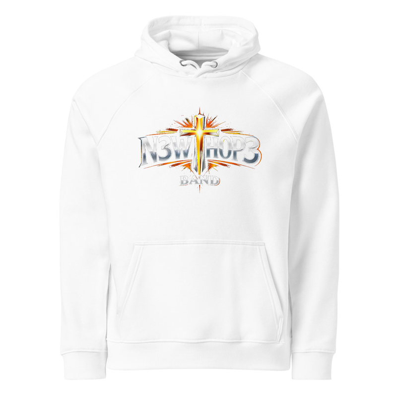 N3W HOP3 Unisex eco raglan hoodie