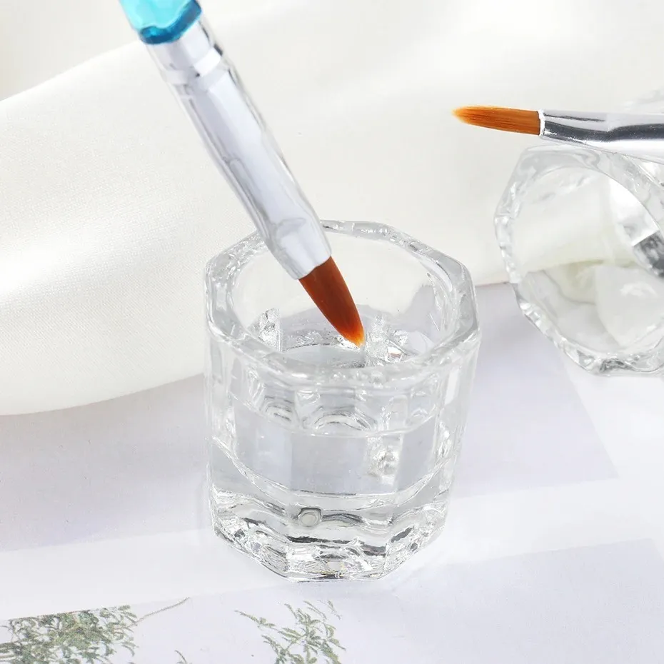 2 un Copinho Dappen Copo Pote Dapen Unha Porcelana Henna