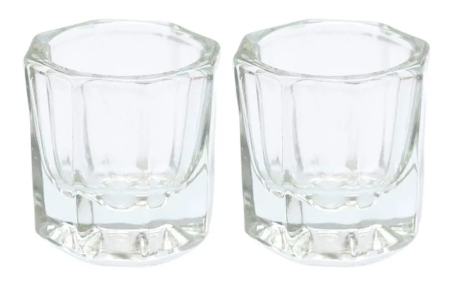 2 un Copinho Dappen Copo Pote Dapen Unha Porcelana Henna