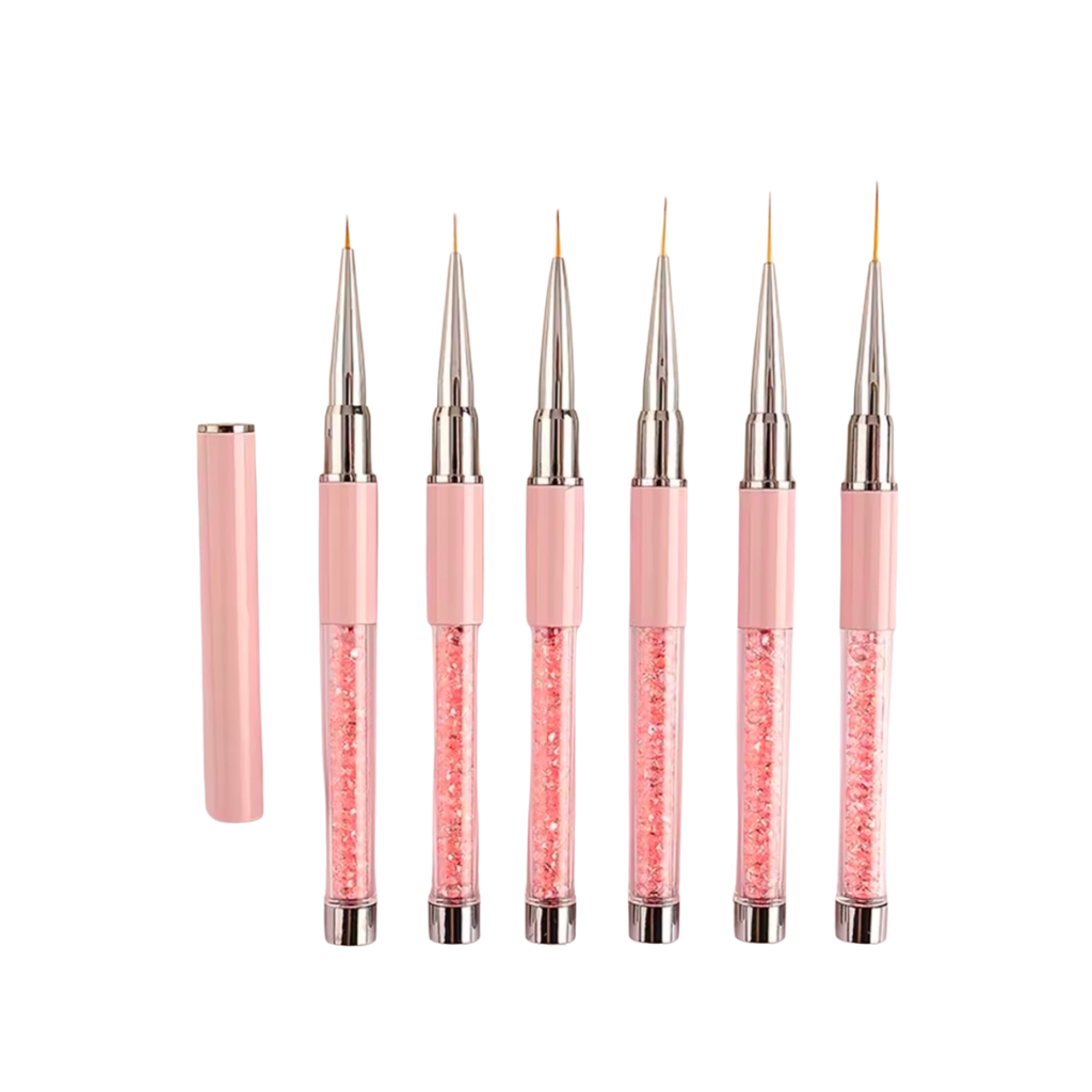 Pincel  Arte  Sedução Decoração Unhas Nail Art Manicure