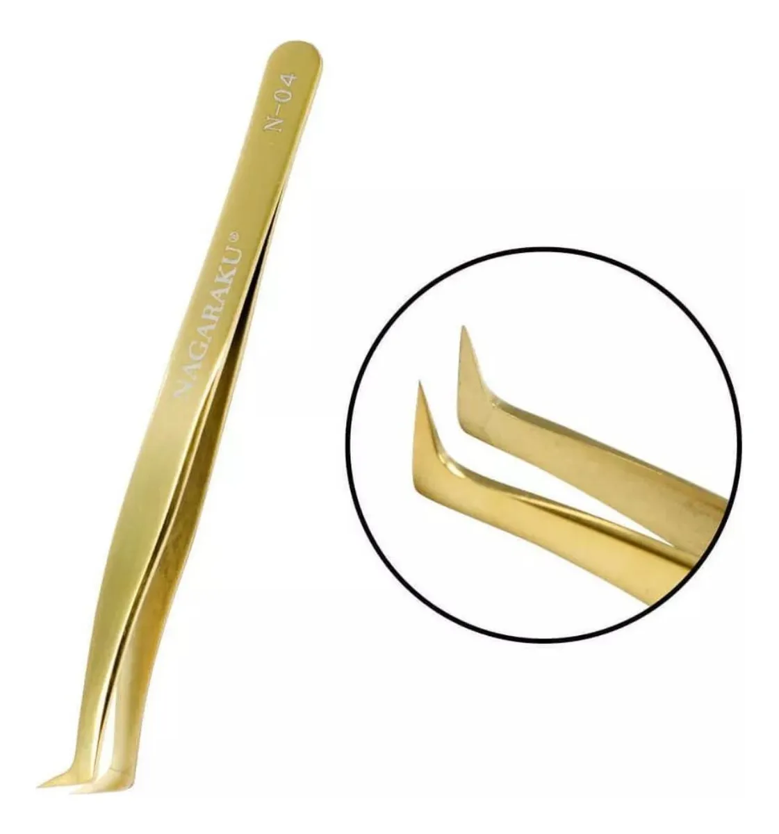 Pinça Nagaraku N-04 Alongamento De Cílios - Volume Russo