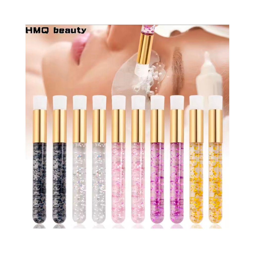 Kit 5 Pincéis Limpeza Cílios Alongamento Sortidos 