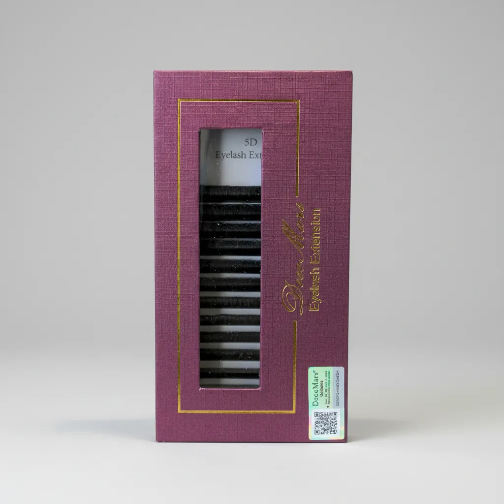 Cílios Decemars 5d W Curva M Efeito Delineado Fox Eyes tamanho 8-14