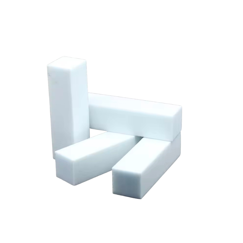 Kit 10 Lixa De Polir Unhas Bloco Branco 4 Faces Profissional