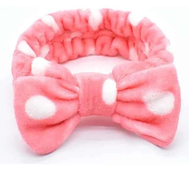 Faixa Laço Maquiagem Skin Care Make-up Para Cabelo Cor Variada Variado