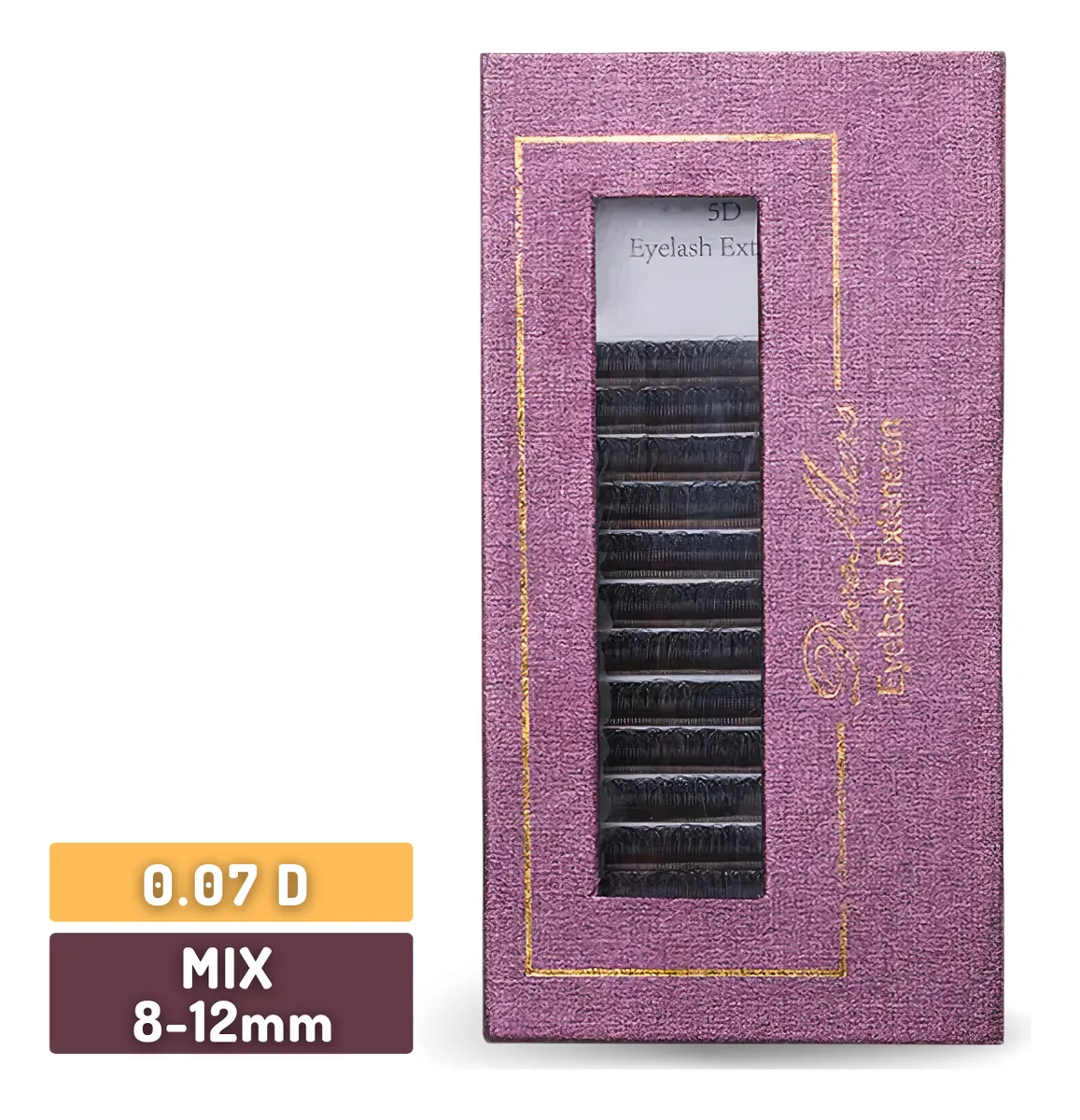 Cílios 5d W Decemars Volume Egípcio - Tamanho Único | Mix