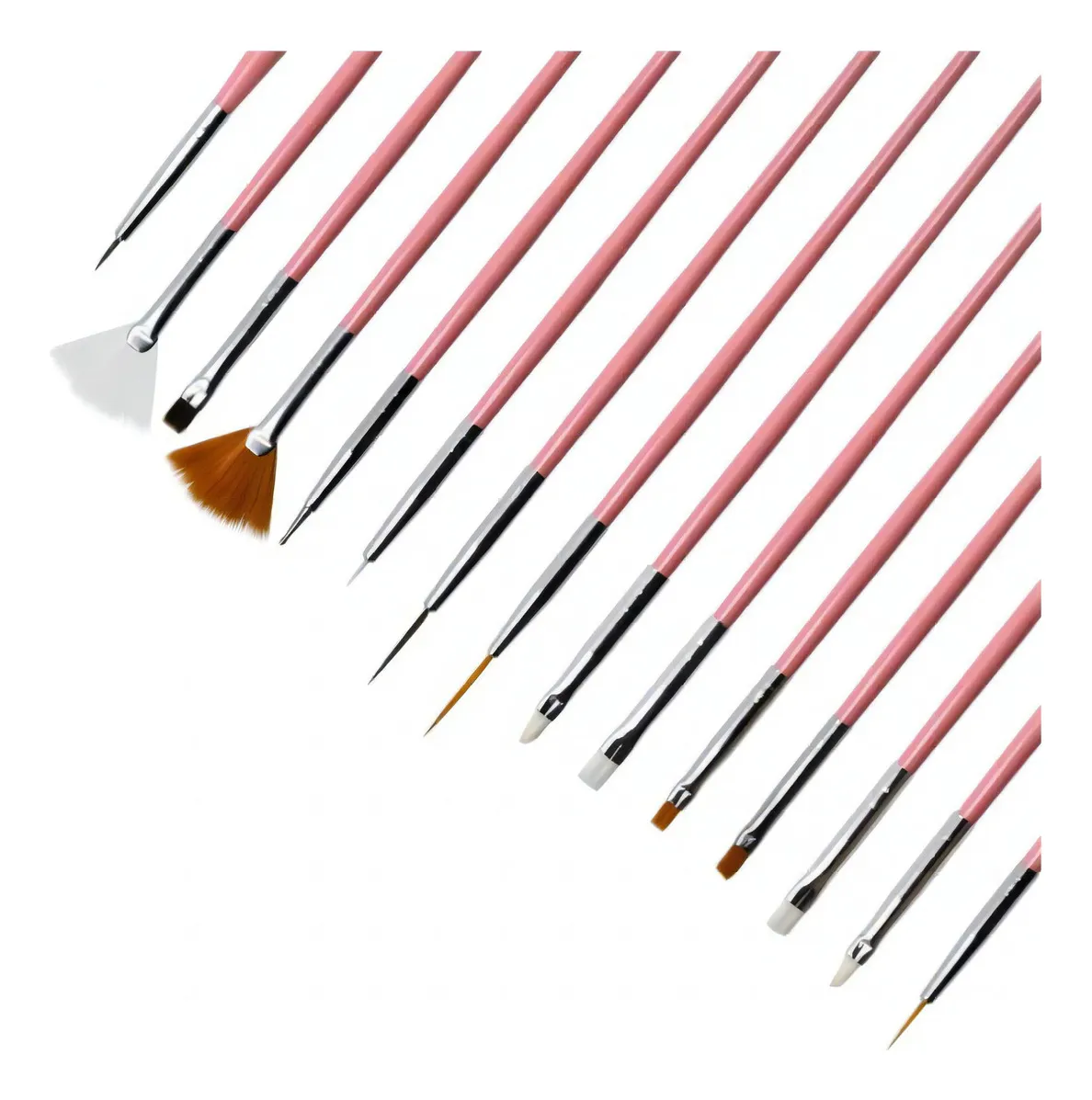 Kit de Pincéis para Nail Art
