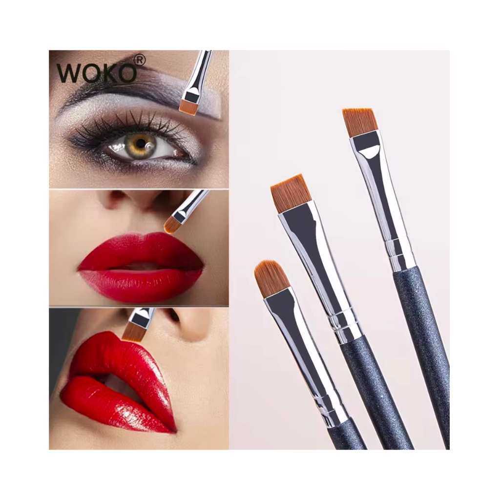 3 Pincel Para Delinear Reto