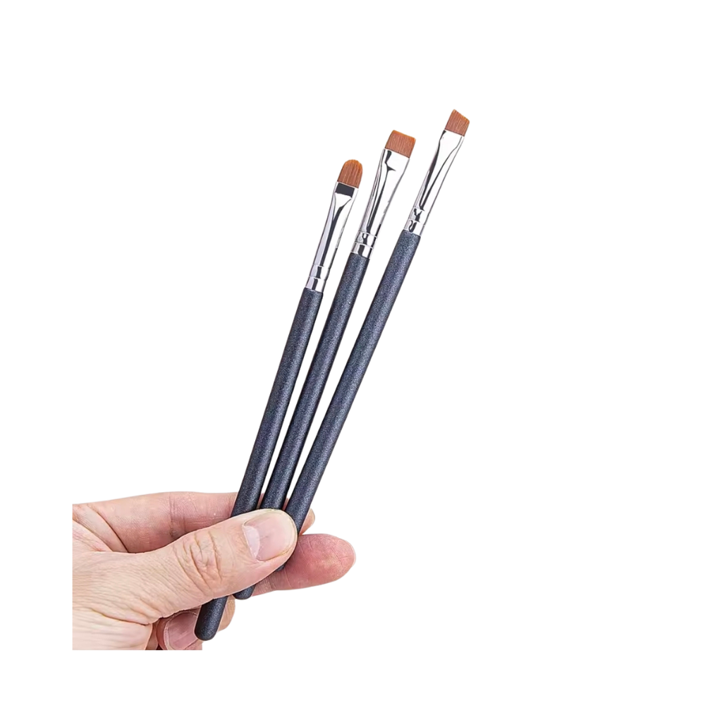 3 Pincel Para Delinear Reto