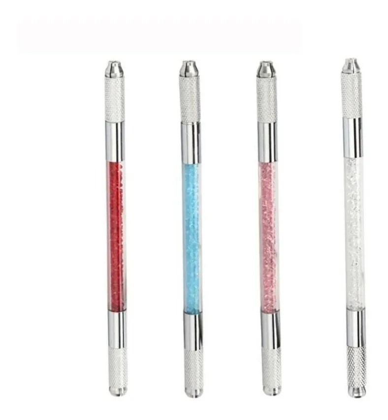 Caneta Tebori Cristal 2 Pontas Micropigmentação/microblading