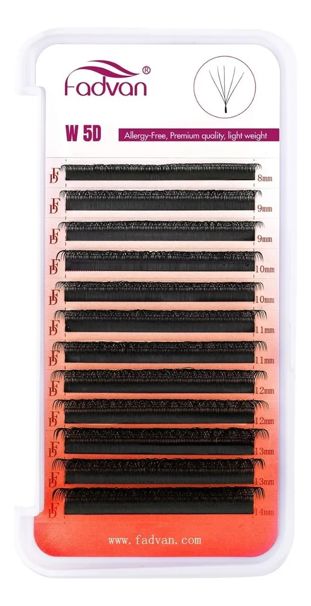 Cílios Fadvan W 5D 0.07D