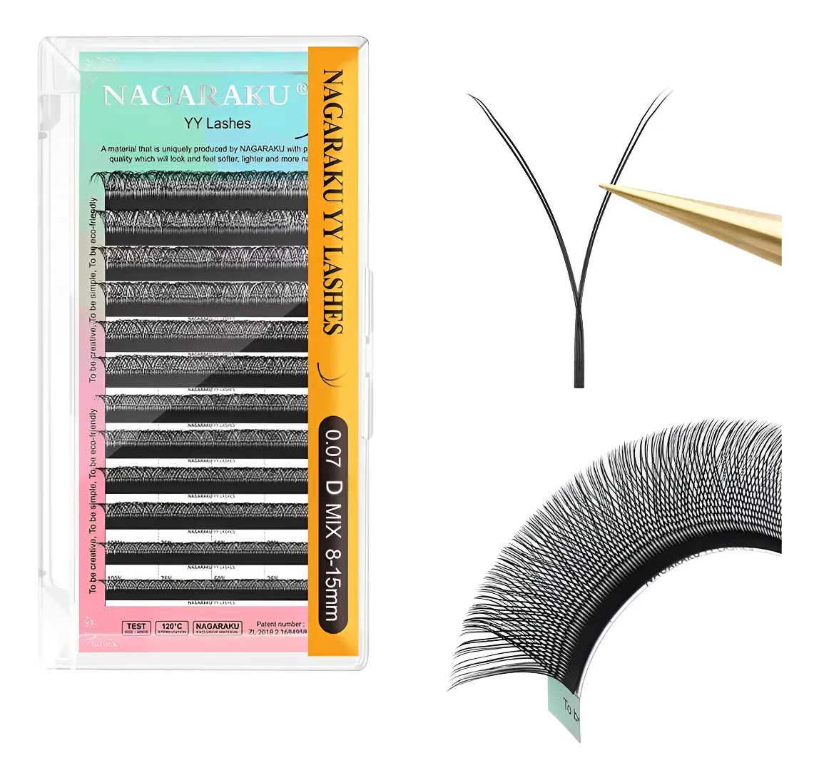 Cílios Postiços  Y-shape Nagaraku