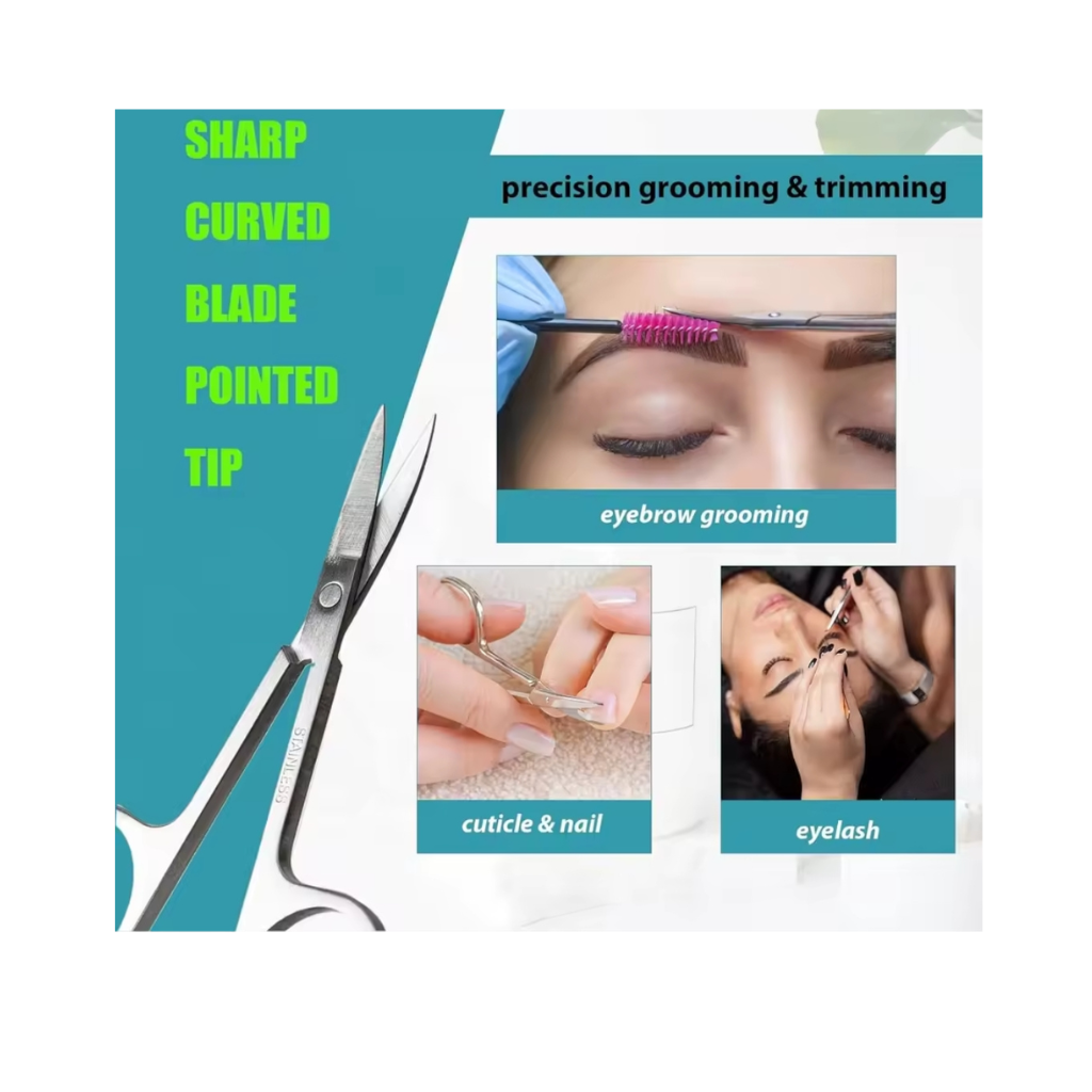 Tesoura para Nariz e Sobrancelha