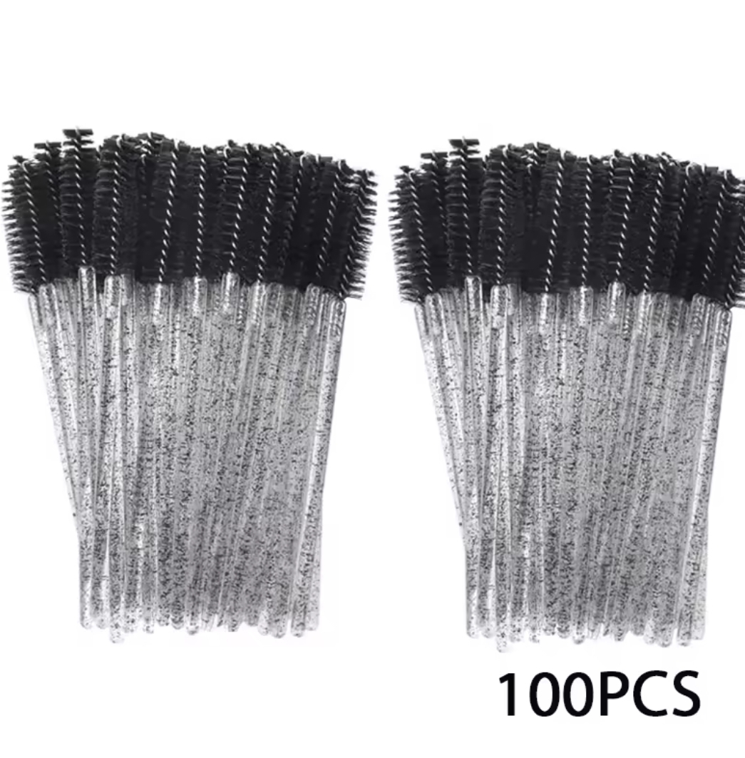 Escova Descartável para Cílios 100 Unidades