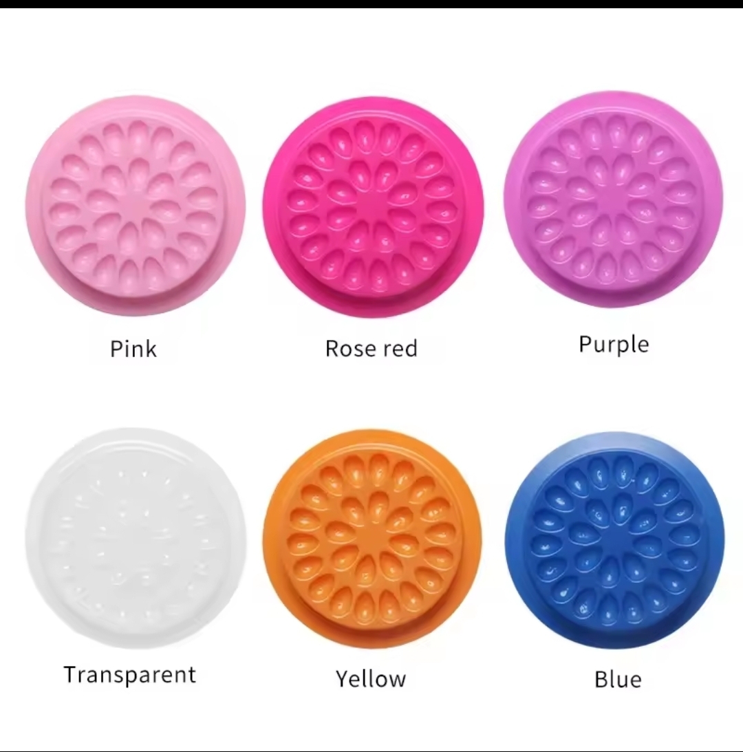 Paleta Flor Para de Cola Extensão Cílios