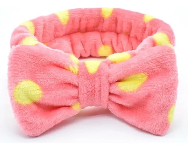 Faixa Laço Maquiagem Skin Care Make-up Para Cabelo Cor Variada Variado