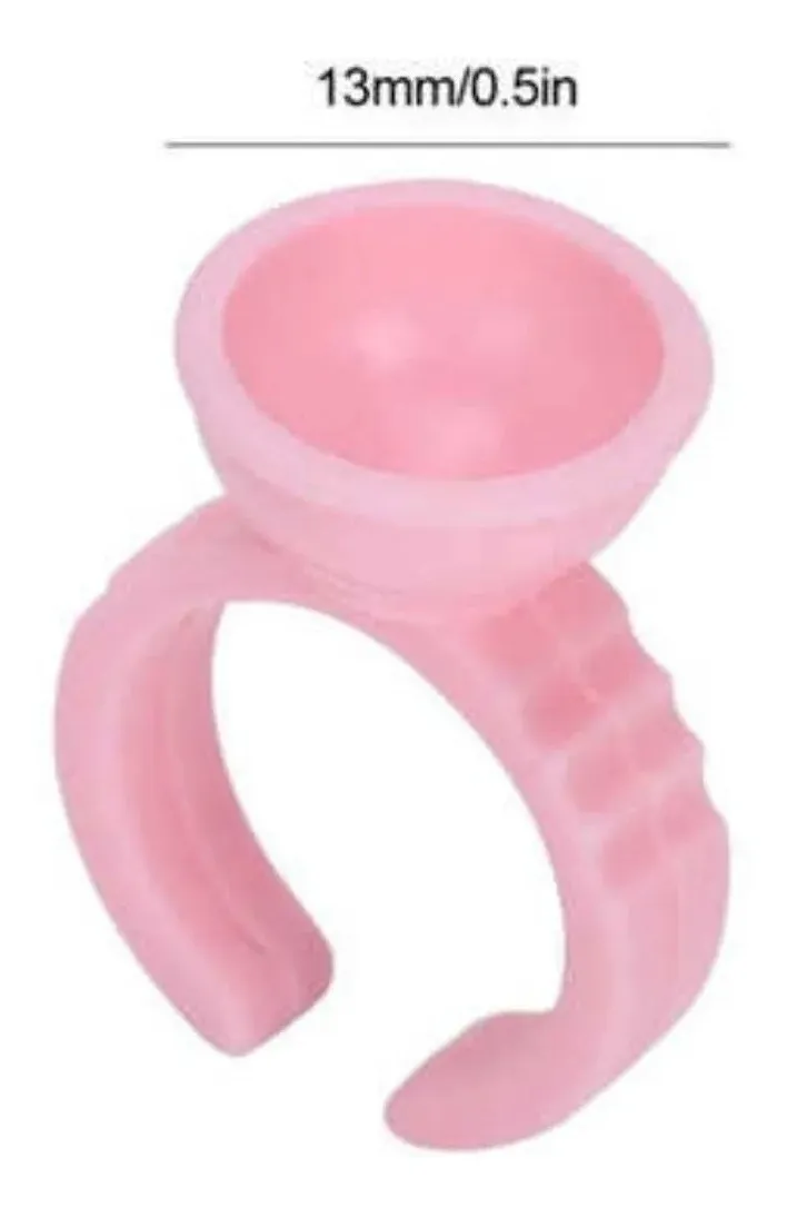 Anel Batoque Descartável Micropigmentação 100un