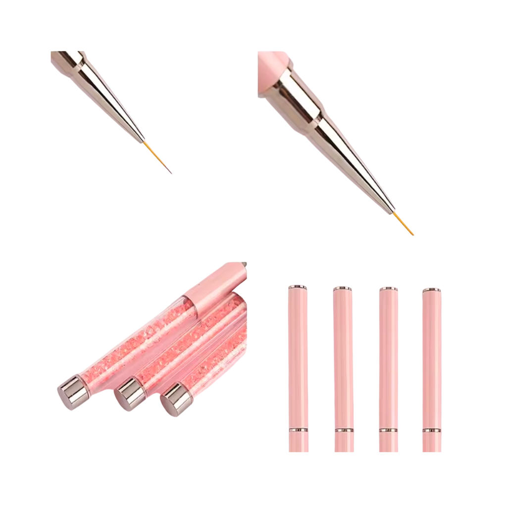 Pincel  Arte  Sedução Decoração Unhas Nail Art Manicure