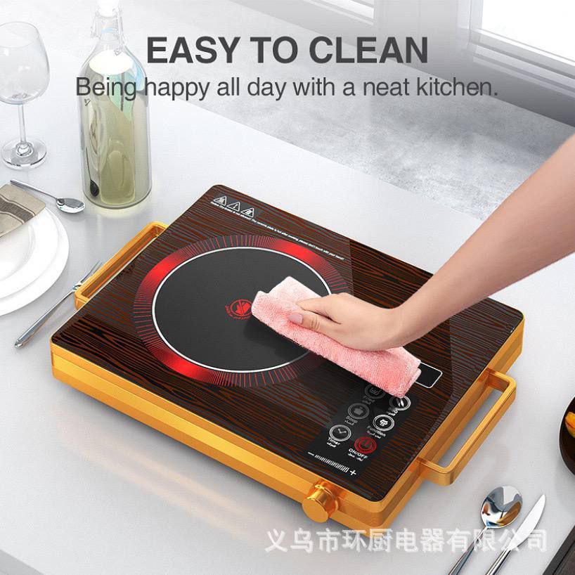 Silver Love Single Face Ceramic Induction Cooker.