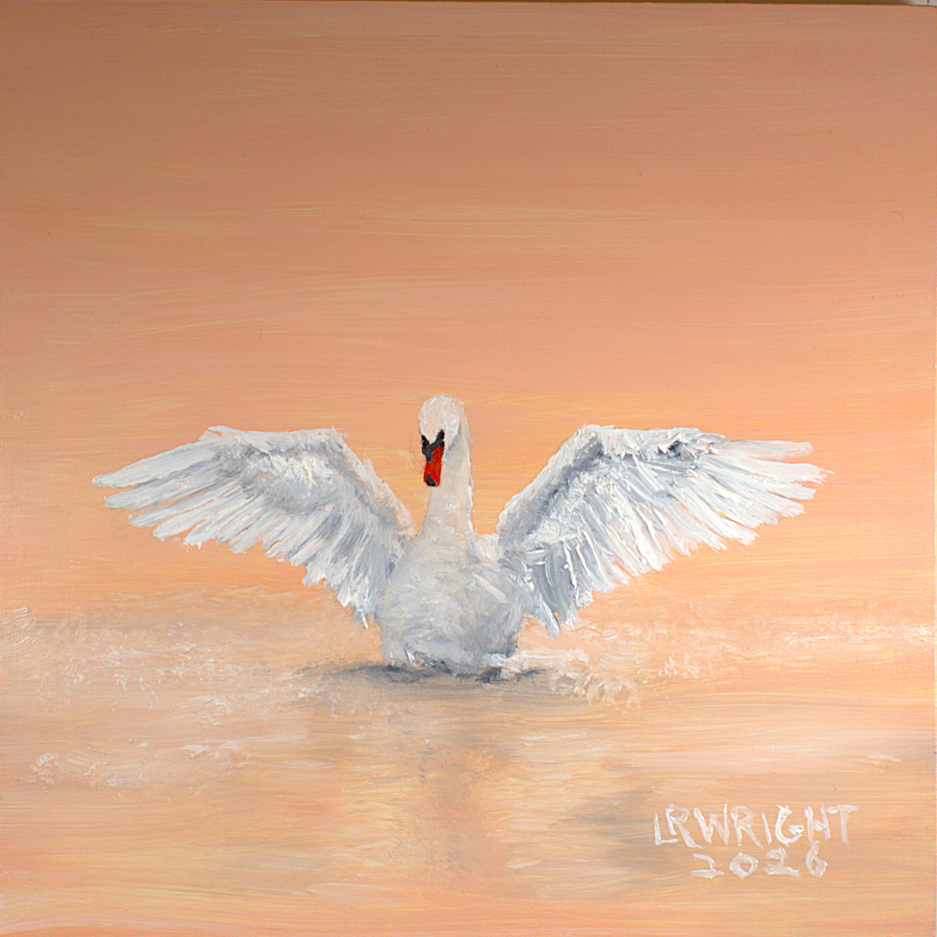 S202646 8"x8" oil on birch cradle board