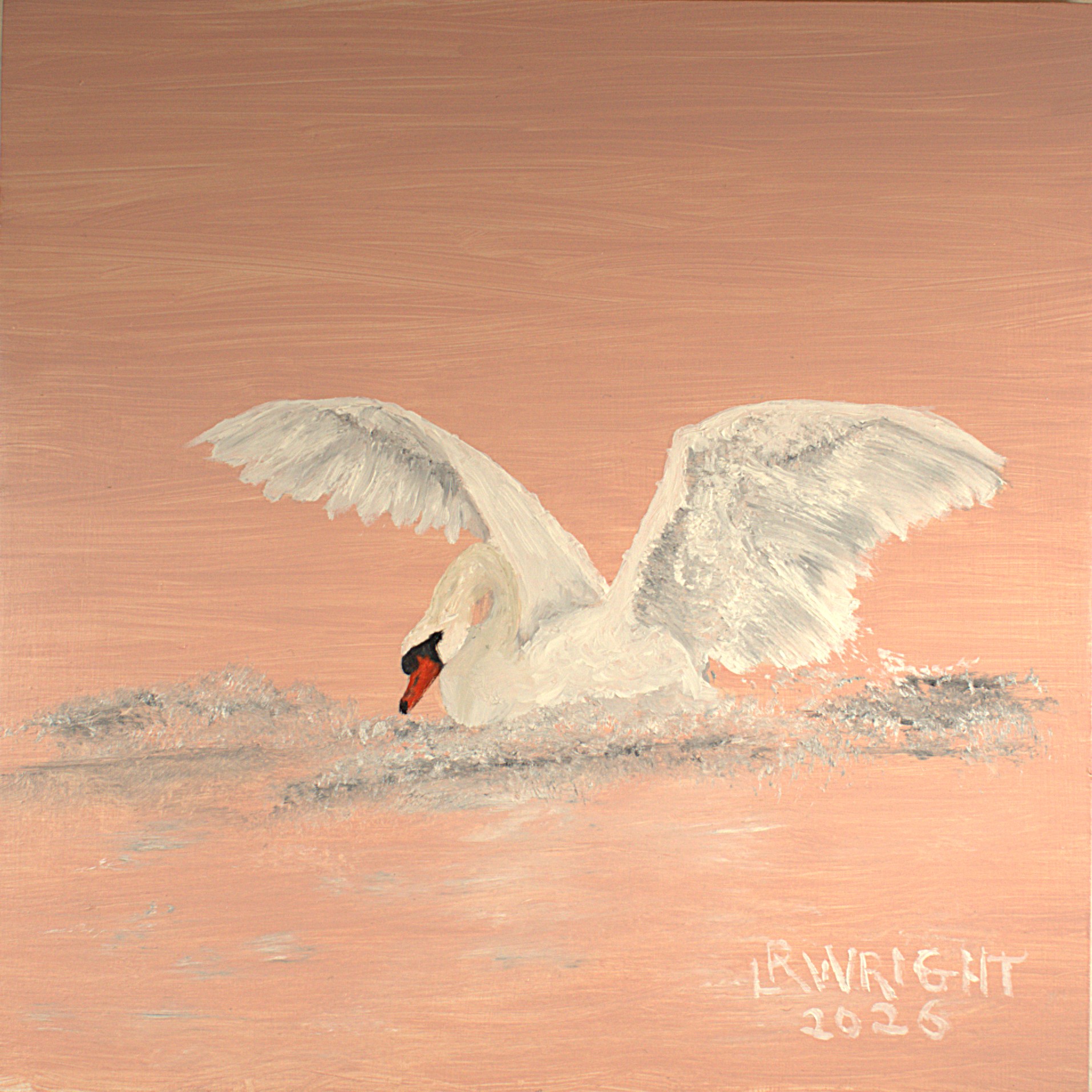 S202650 8"x8" oil on birch cradle board