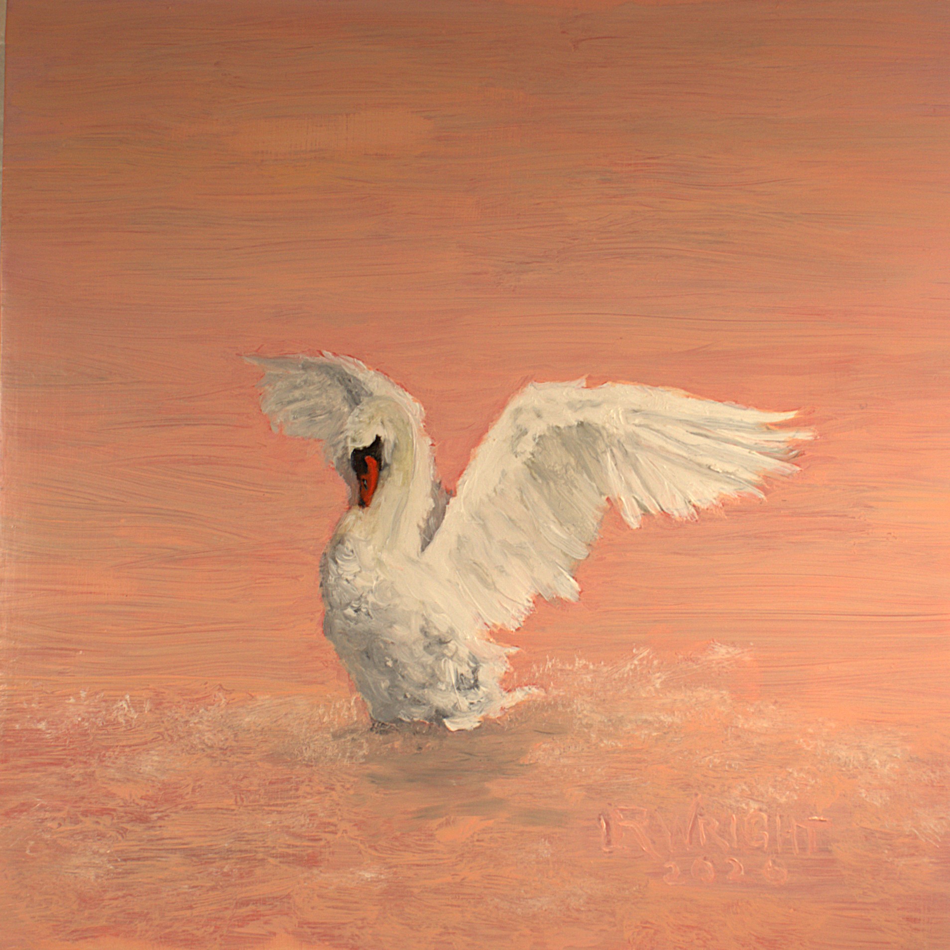 S202647 8"x8" oil on birch cradle board