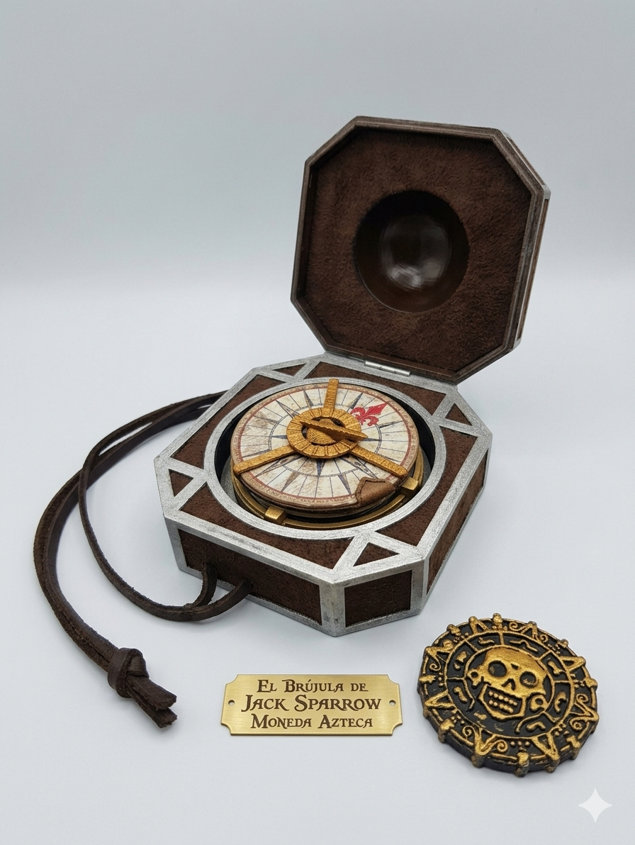 Réplica Legendaria: La Brújula de Jack Sparrow