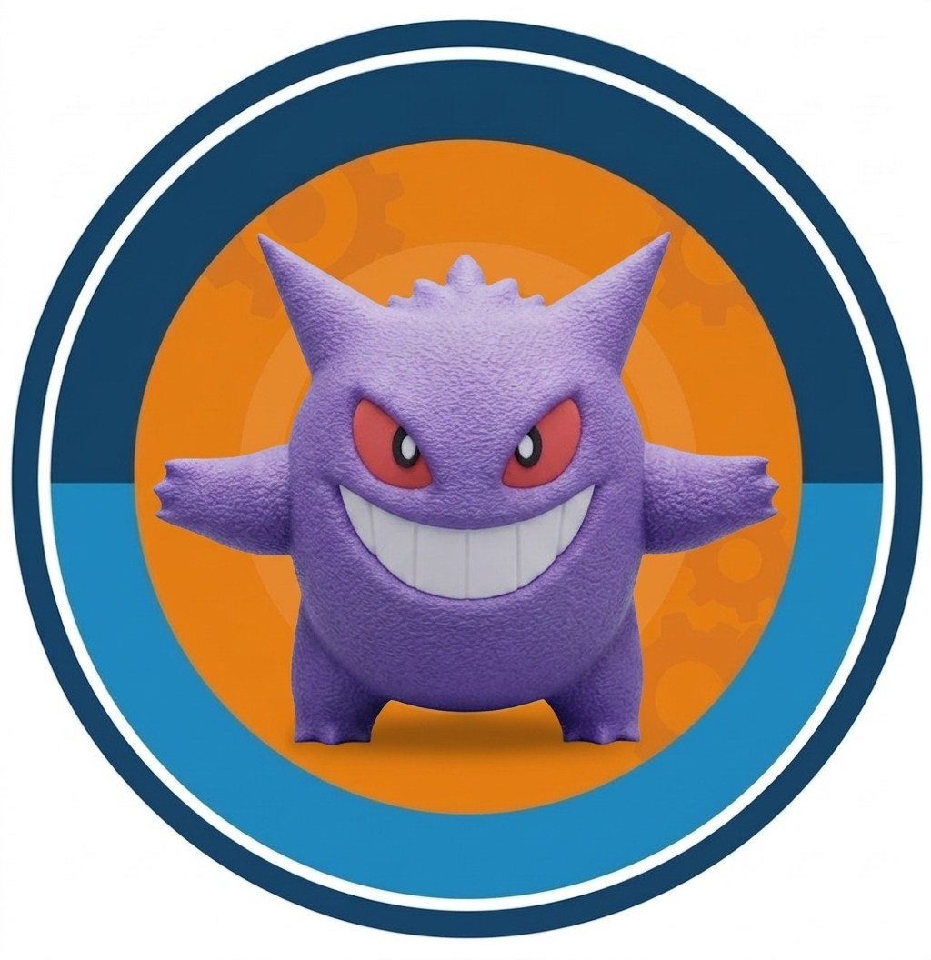 Gengar:  "Textura Realista"