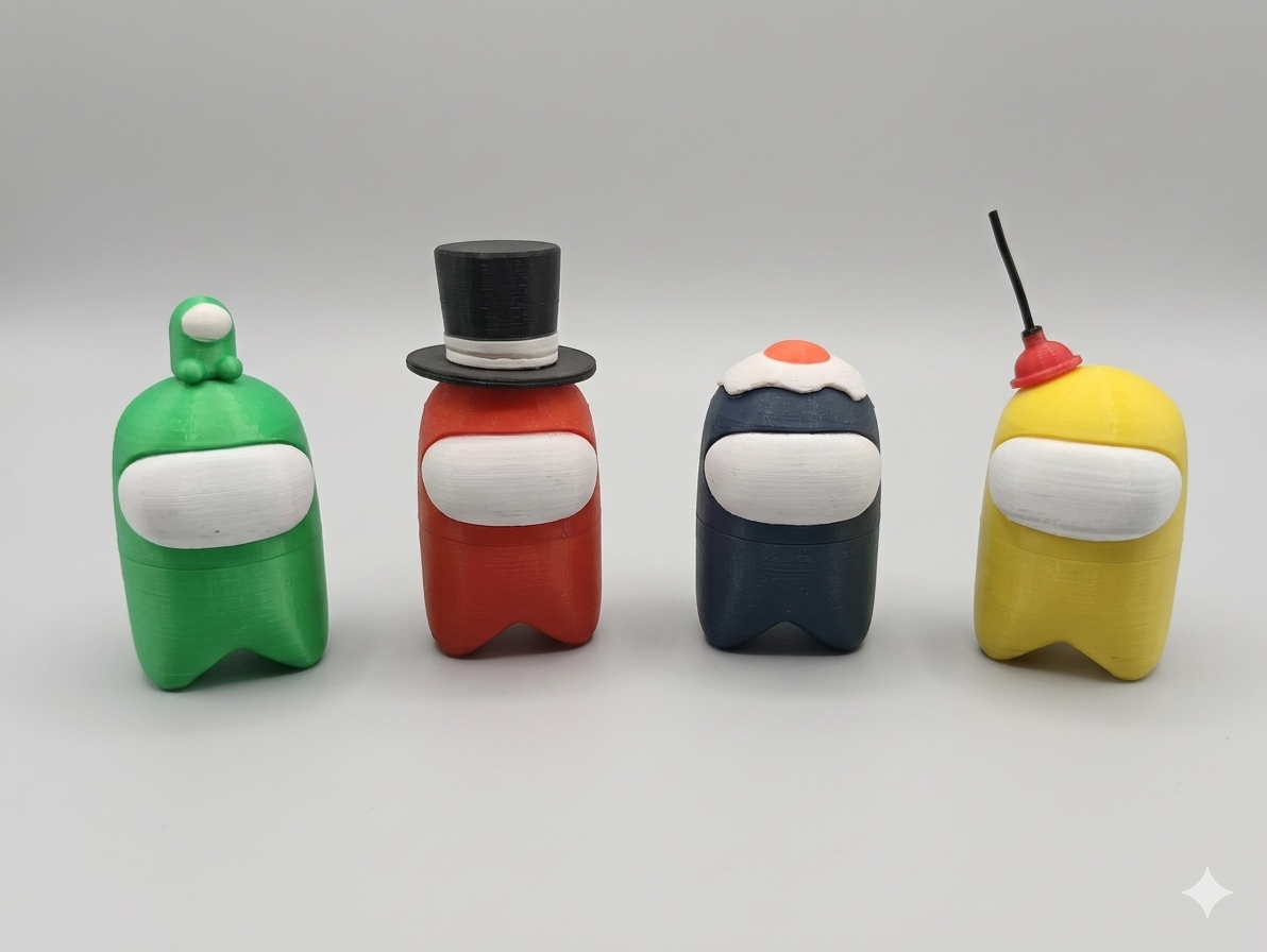 Colección Among Us - Edición Coleccionista 3D