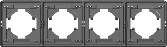 4 unit combinative frame