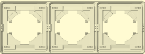 3 unit combinative frame