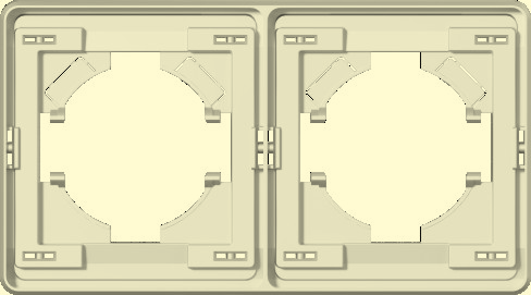 2 unit combinative frame
