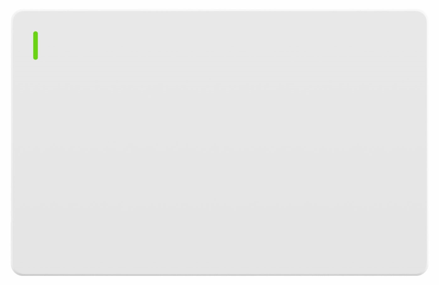 One gang one way switch