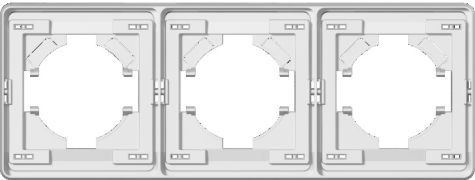 3 unit combinative frame