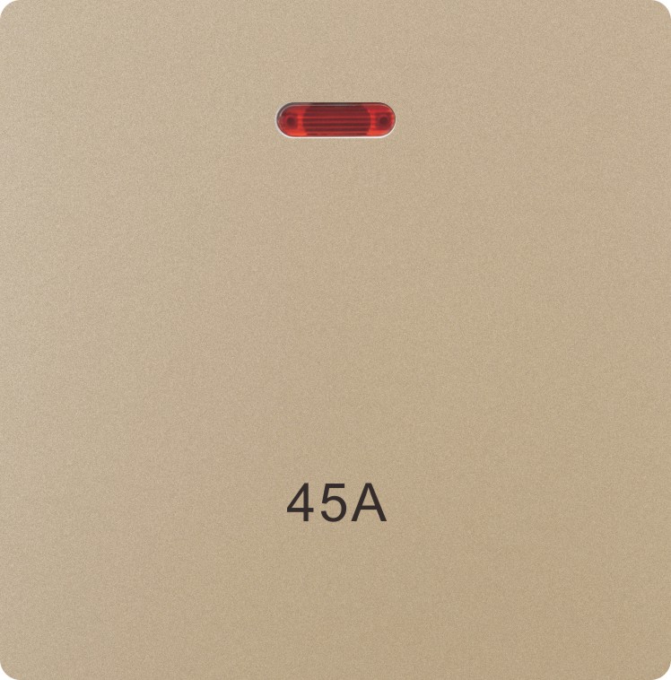 45A double pole switch water heater cooler switch