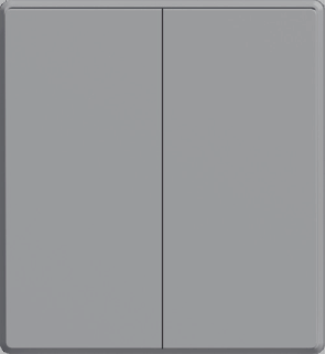 Two gang two way switch mechanism