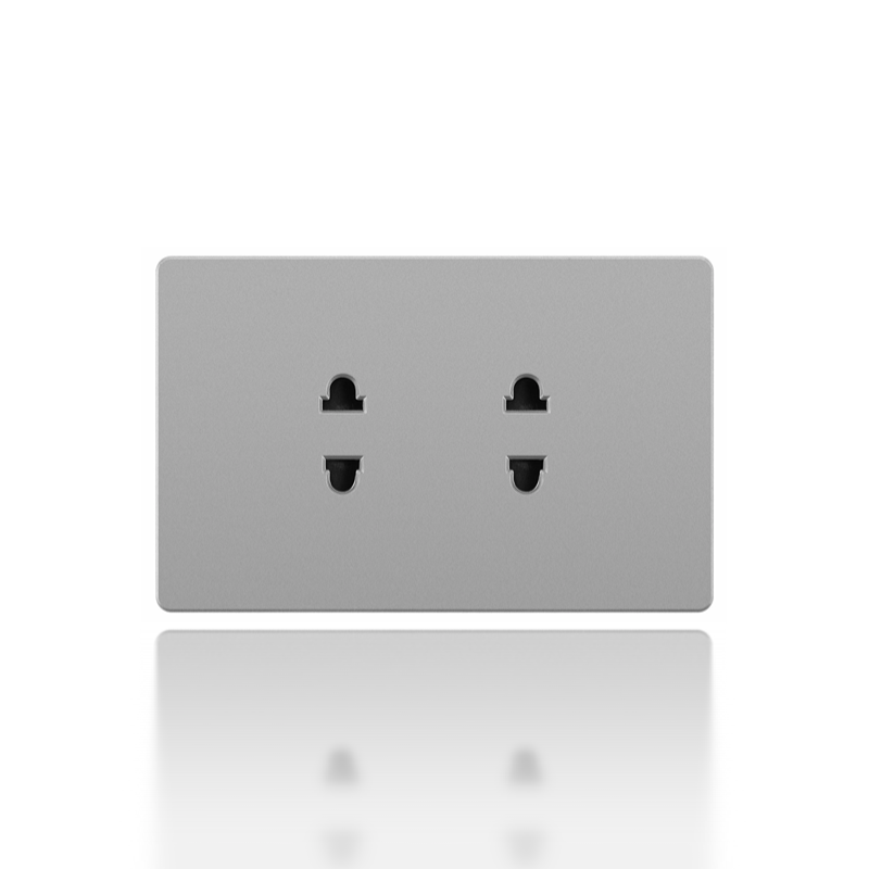 Twin 2P Euro US socket(type A)