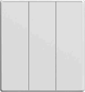 Three gang one way switch mechanism