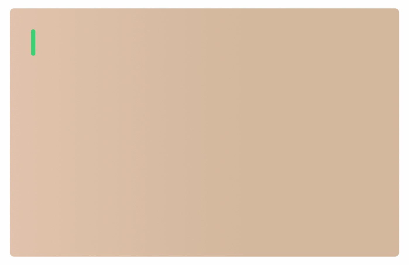 One gang one way switch