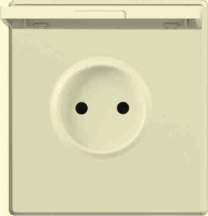 2P waterproof european socket mechanism