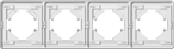 4 unit combinative frame