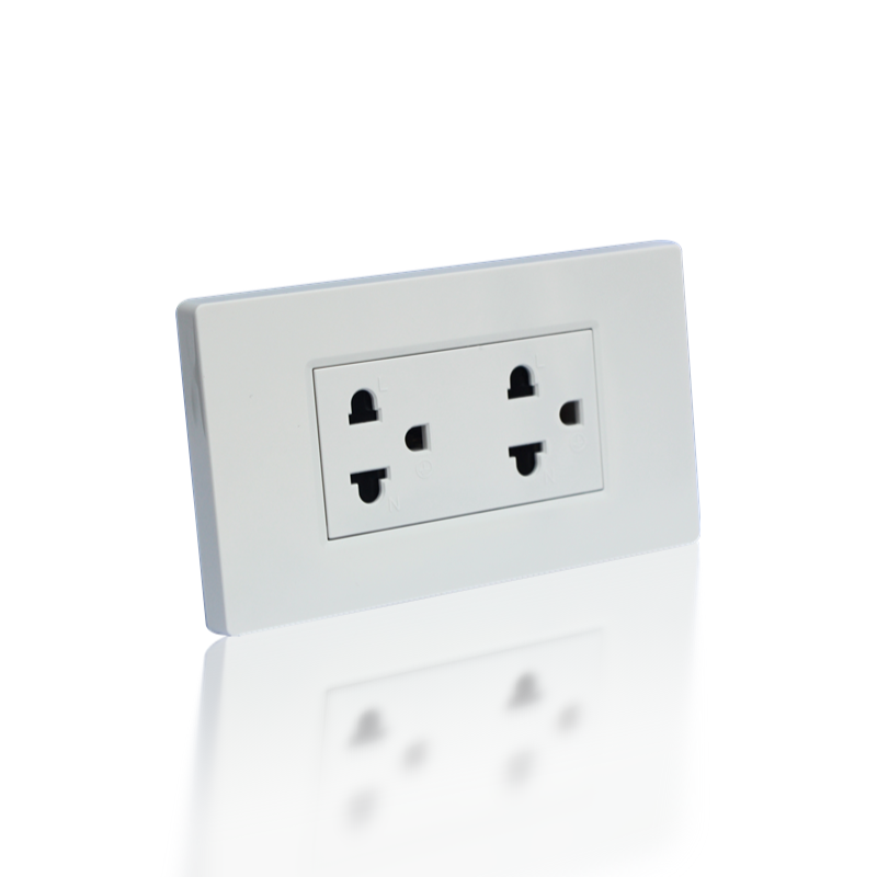 Twin Euro US socket Thailand socket Vietnam socket module(2M)