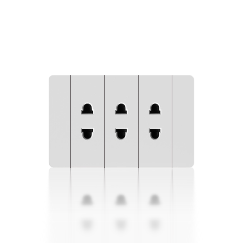 3 Gang 2P socket