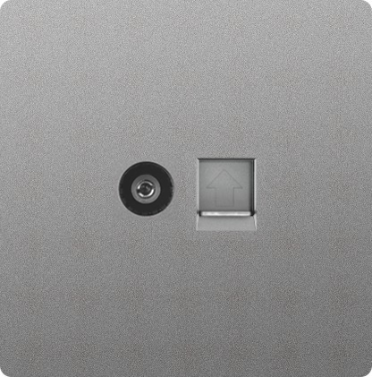 TV + interenet data socket